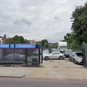 A new block of flats could be built next to the garage in Camden Road
