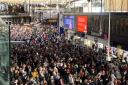 London's Waterloo station after a 