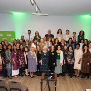 All of the Mitzvah Day Award nominees and winners - with the charity's staff and trustees