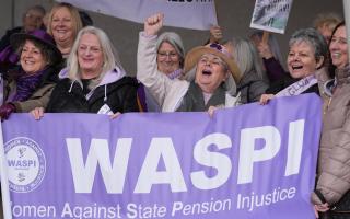 A Waspi protest for compensation (Image: PA)