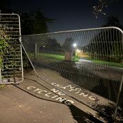 Temporary fencing at Primrose Hill, which people have been bypassing, will be replaced with permanent gates