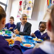 Sadiq Khan introducing free school meals in primary schools, saves parents up to £500 a year (Image: PA)