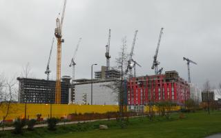 Construction underway at Brent Cross Town (LDRS image)
