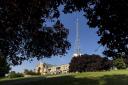 Alexandra Palace will light up its famous mast blue and pink on Monday (October 9) to mark Baby Loss awareness.