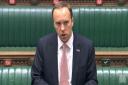 Health Secretary Matt Hancock giving a statement to MPs in the House of Commons, London. PA Photo. Picture date: Tuesday September 8, 2020. In the statement, he said: ÒTodayÕs ONS figures show that the weekly coronavirus deaths have dropped to their low
