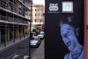 A mural of Keith Flint has been painted in Dalston by Manchester Street artist Akse P19.