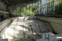 Pripyat's ruined swimming pool in Chernobyl. Picture: Dominika Trelinska.