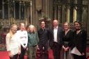 Palisander pictured with the panel of the Early Music Young Ensemble Competition. Picture: Callum Monaghan.