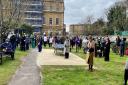 Whittington Hospital staff mark the anniversary of the first Covid lockdown.