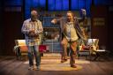 Kunene and The King Antony Sher and John Kani in the RSC production at Ambassadors Theatre