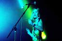 Sarah Cracknell lead singer of London trio Saint Etienne in 2000