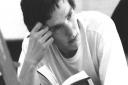 Benedict Cumberbatch rehearsing for Love's Labours Lost for Regents Park Open Air Theatre in 2001