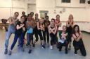Cordula Neckermann with a dance fitness class