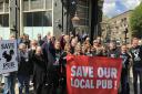 Local residents and campaigners have fought tooth and nail to stave off the pub being lost. Picture: Cllr Tim Roca
