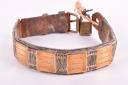 A dog collar once worn by Sir Aurel Stein's dog Dash which was sold at auction by Dawsons in Hampstead