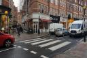The zebra crossing in Hampstead High Street which may be turned into a pelican crossing under proposed plans. Picture: Harry Taylor