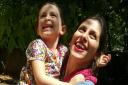 Nazanin Zaghari-Ratcliffe reunited with daughter Gabriella. Picture: FREE NAZANIN CAMPAIGN