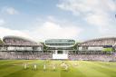 How the new stands at the Lord's Cricket Ground will look, if the application is passed by Westminster City Council. Picture: Marylebone Cricket Club