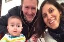 The Ratcliffe Family together before Nazanin and Gabriella were seized in Iran