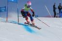 Highgate's Giselle Gorringe in skiing action (pic: Racer Ready).