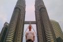 Dan in Kuala Lumpur. Picture: DAN THOMPSON