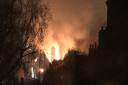 A woman has died in a blaze at a four-storey property in Hampstead