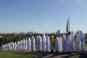 Druids on Primrose Hill to mark the autumn equinox. Picture: Emily Hislop