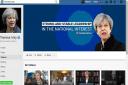 Conservatives posted this Facebook dark advert about 'strong and stable' government at voters in the hotly contested seat of Hampstead and Kilburn