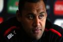 Saracens' Billy Vunipola at a press conference ahead of the European Champions Cup final (pic Chris Radburn/PA)