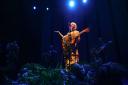 Laura Marling performing live on stage at The Roundhouse. Picture: Richard Gray