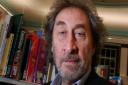 Howard Jacobson at Heath Library. Picture: Nigel Sutton