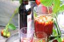Make an exotic Pimms with homegrown strawberries and kumquats