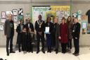 Mayor of Brent Councillor Ernest Ezeajughi at the launch of a Fairtrade exhibition at Brent Civic Centre in March 2020.