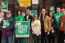 Members of Brent Green Party launch their local election manifesto earlier this month. Picture: Martin Francis