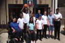 Ade Adepitan on a recent visit to Brent Council's Short Breaks Centre.
