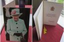 Hornsey Pensioners Action Group member Fred's birthday card from the Queen