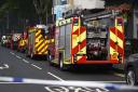 An unattended candle sparked a fire that damaged two floors of a flat in Maida Vale on Saturday