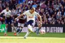 Harry Kane scores from the penalty spot in Tottenham's defeat at Aston Villa