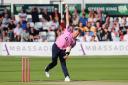 Tom Helm took three wickets for Middlesex against Surrey
