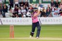 Stephen Eskinazi hits out for Middlesex in the Vitality Blast