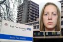 The Royal Free Hospital was approached by the Countess of Chester Hospital where Lucy Letby (inset)murdered seven babies