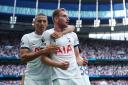 Tottenham's Richarlison and Dejan Kulusevski celebrate