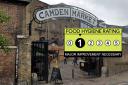 Two places in Camden Market are among those with a low hygiene rating in our monthly round-up