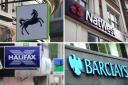 Branches of four different banking groups are set to close early this year