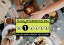 A list of the recent food hygiene inspections