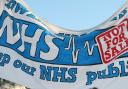 Protest against speeding up privatisation of NHS practices in Enfield this weekend