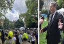 Sir Keir Starmer attended Camden's proclamation of the new monarch in Russell Square