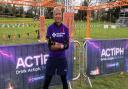 Royal Free Hospital nurse Tom Fernandez trained during lockdown for a Tough Mudder challenge, which also gave him time to raise £15,000 for HIV services