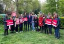 Ed Miliband MP joined Labour councillors and supporters ahead of Thursday's election