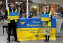 Camden Council staff welcome refugees from Ukraine at St Pancras